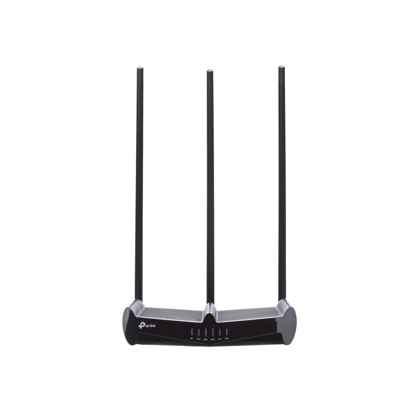 Router Inalámbrico de Alta Potencia, 2.4 GHz, 450 Mbps, 3 antenas externas omnidireccional 9 dBi, 4 Puertos LAN 10/100 Mbps, 1 Puerto WAN 10/100 Mbps, control de ancho de banda