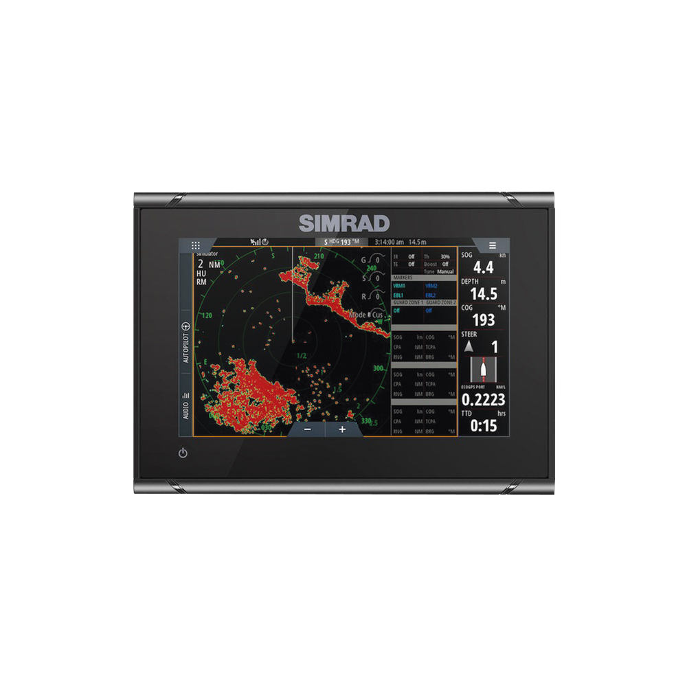 Pantalla Náutica GO7 XSR / GPS Integrado / Sonar y Radar / Pantalla Táctil 7" / Conectividad Inalámbrica / Compatible con NMEA 2000® / SteadySteer™ Autopilot / FishReveal™ Technology
