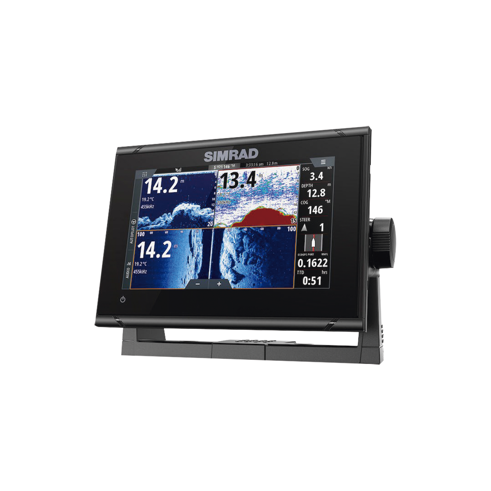 Pantalla Náutica GO7 XSR / GPS Integrado / Sonar y Radar / Pantalla Táctil 7" / Conectividad Inalámbrica / Compatible con NMEA 2000® / SteadySteer™ Autopilot / FishReveal™ Technology