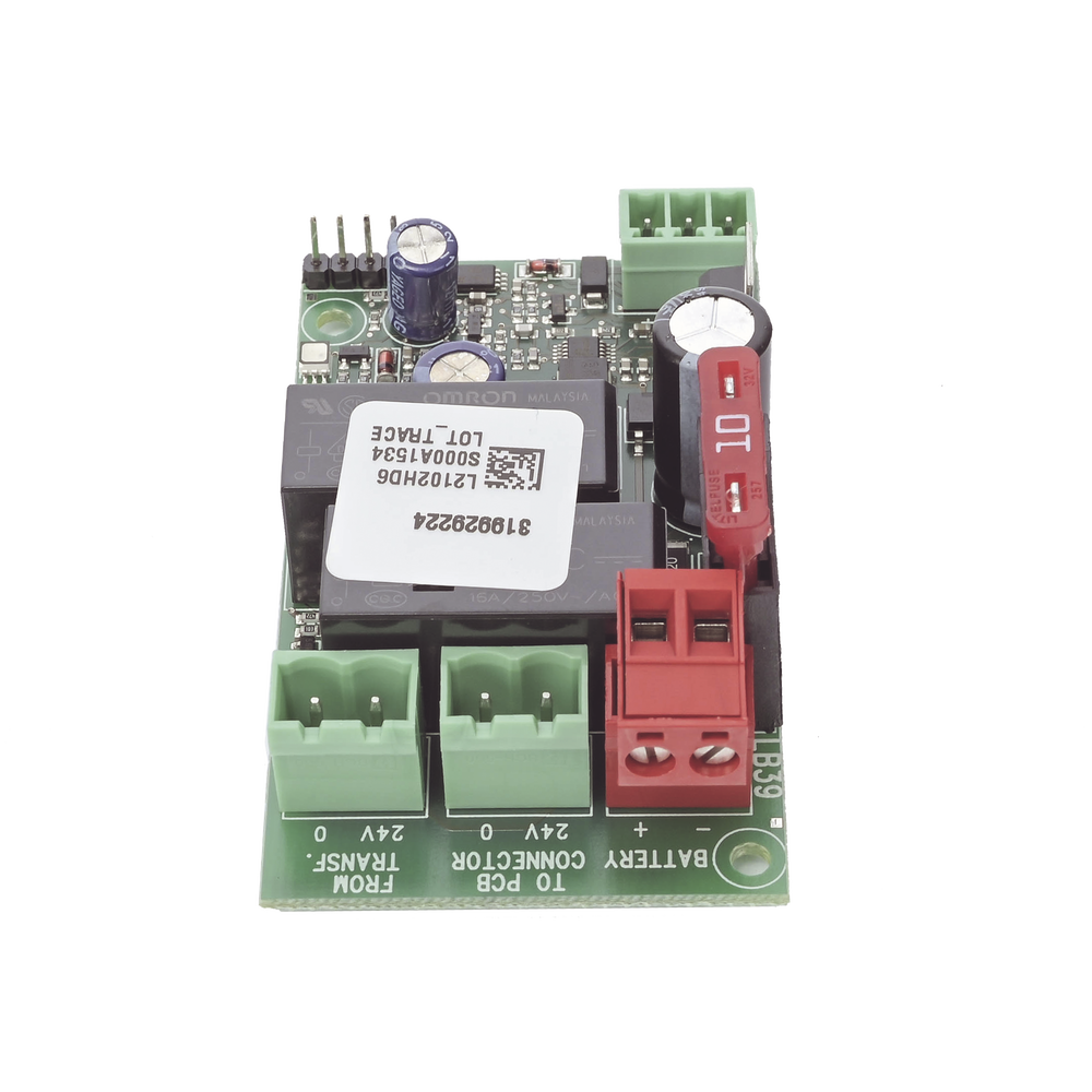 Tarjeta para añadir respaldo con baterías a las barreras GARD4 / G3750 CAME con Tarjeta ZL39