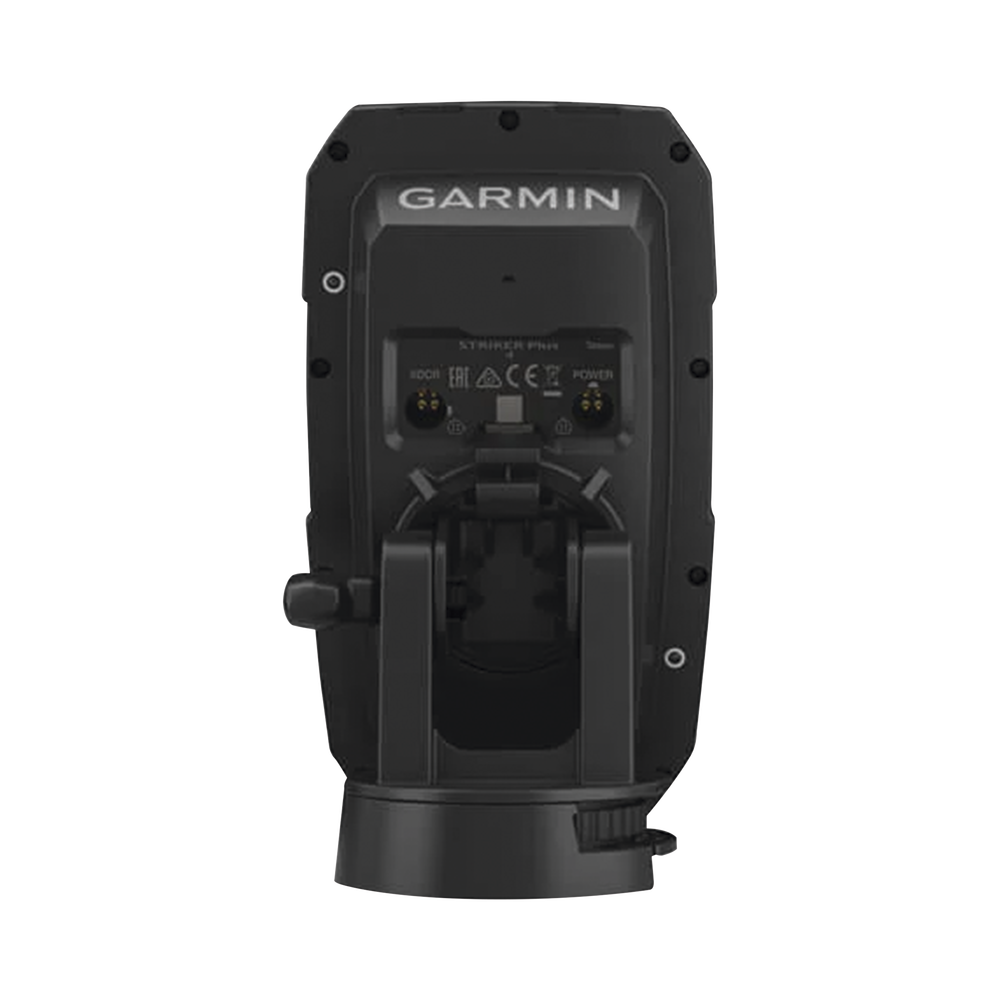 Fishfinder STRIKER™ Plus 4 con GPS Integrado / Pantalla QSVGA 272 x 480 píxeles / Frecuencias 50-200 kHz / Potencia 200 W RMS / Tecnología de Ganancia Automática / Sensor de Temperatura / Resistencia al Agua IPX7