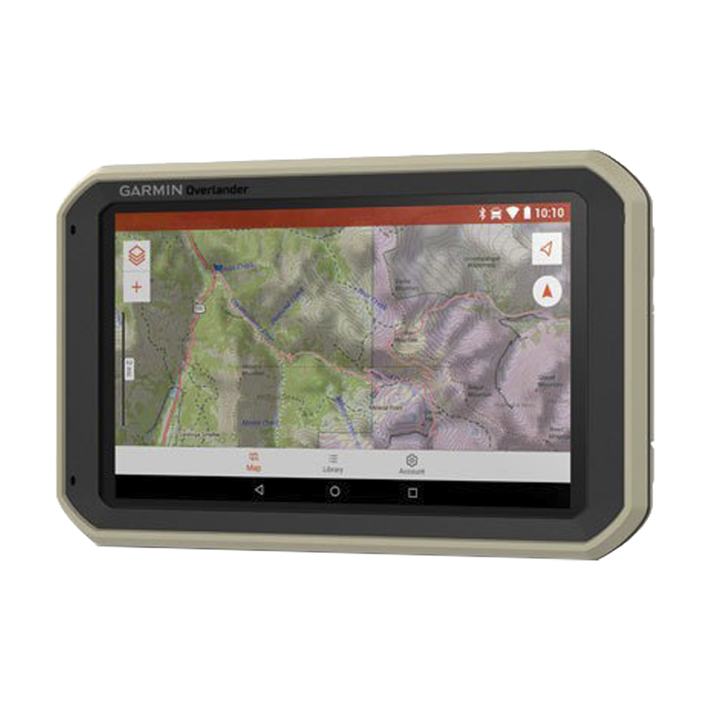 Navegador Overlander, pantalla táctil de 7 pulgadas bajo Estándar Militar 810