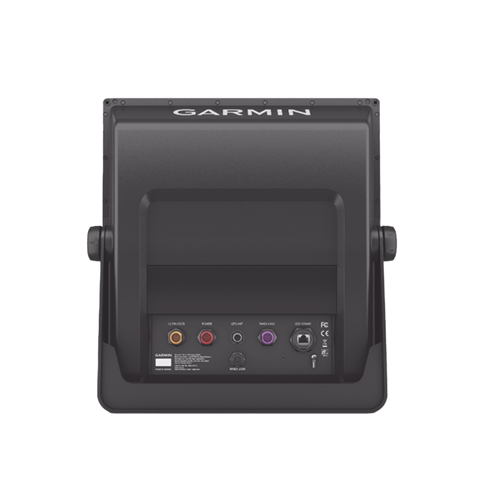 Pantalla Náutica GPSMAP 15" / Resolución XGA 1024x768 / Dual-Frequency Sonar 50/200 kHz / CHIRP Sonar Built-in / ClearVü y SideVü / Compatible con NMEA 2000 y 0183 / 2 Ranuras SD / IP26/IP27