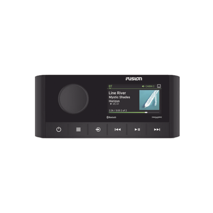 Estéreo marino Fusion serie RA210, con pantalla a color de 2.7" conexión AM/FM, Bluetooth, USB, iPhone