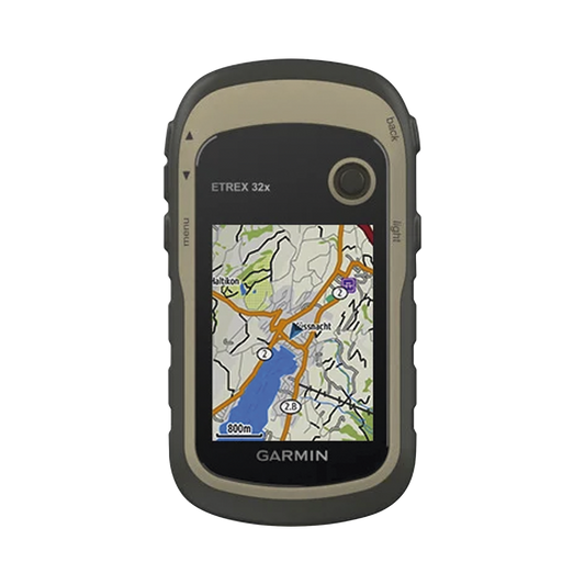 GPS Portátil eTrex 32x Outdoor / Pantalla TFT Transflectiva 2.2 Pulgadas / Resolución 240x320 Pixeles / Brújula 3 Ejes / Altímetro Barométrico / GPS + GLONASS / 8 GB Memoria / IPX7 / Compatible ANT+