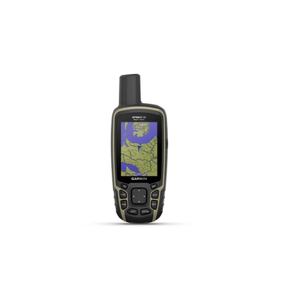 GPS Portátil GPSMAP 65 / con Pantalla a Color / Almacenamiento Interno de Hasta 5,000 Puntos / Memoria Interna de 16 GB / Resistente al Agua IPX7.