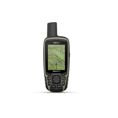 GPS Portátil GPSMAP 65 / con Pantalla a Color / Almacenamiento Interno de Hasta 5,000 Puntos / Memoria Interna de 16 GB / Resistente al Agua IPX7.