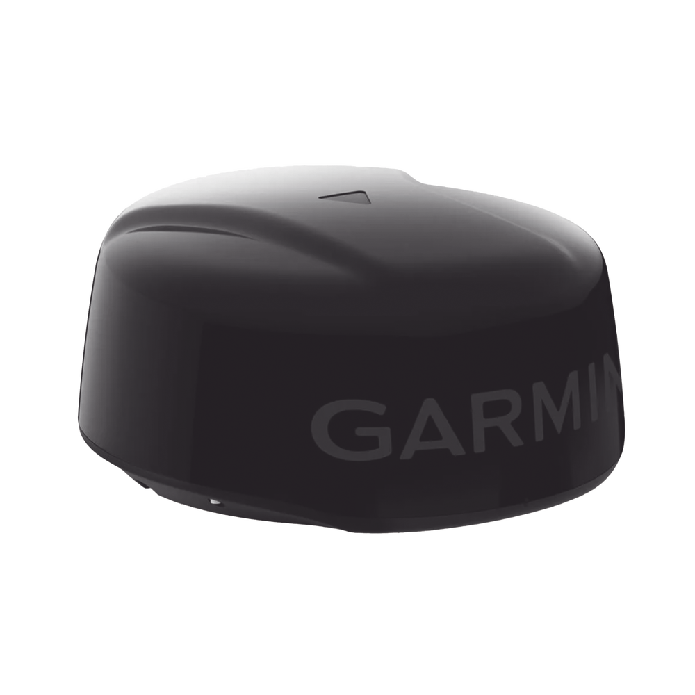 Radar  tipo domo GMR Fantom 18x color negro de hasta 48 Millas Náuticas de alcance máximo, con 50 W de potencia.