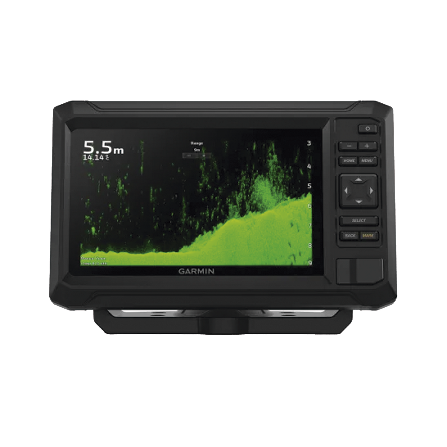 EchoMAP UHD2 72cv con transductor  GT20-TM, pantalla de 7", sonda CLEARVÜ Y CHIRP tradicional, incluye mapa base precargado