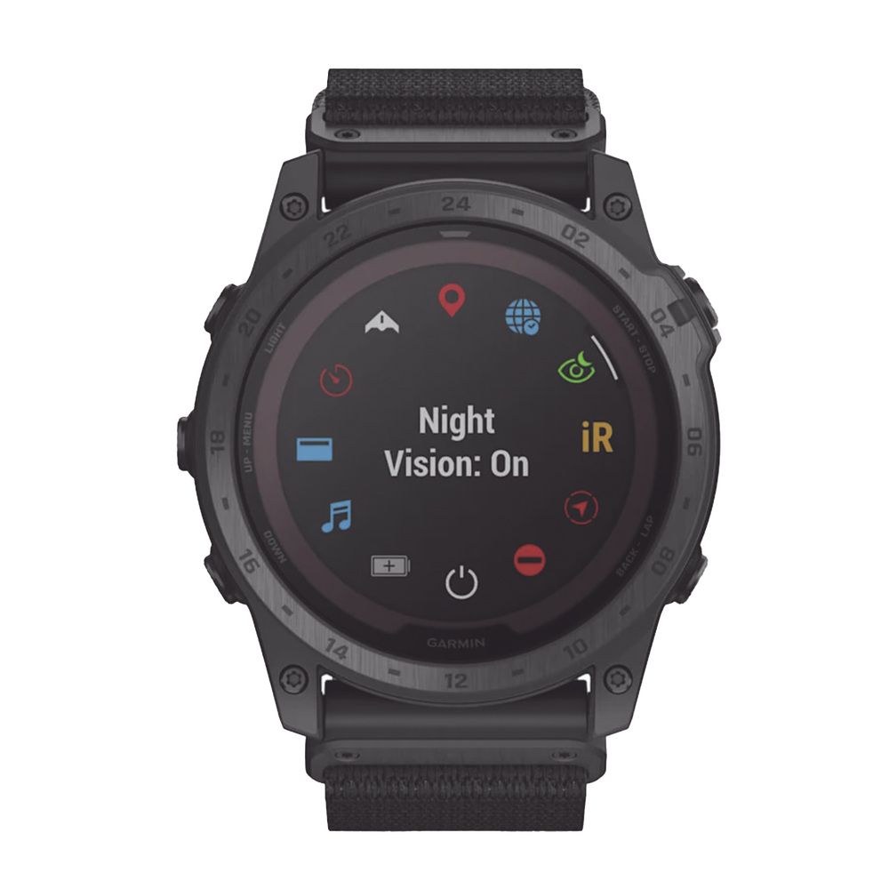 Reloj Garmin tactix® 7 – Pro Edition color negro en bisel de titanio,  multideporte con GPS ofrece funciones tácticas especializadas, así como mapas, música, funciones de entreno avanzadas.