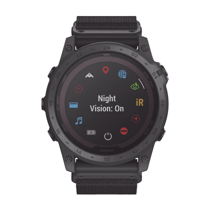 Reloj Garmin tactix® 7 – Pro Edition color negro en bisel de titanio,  multideporte con GPS ofrece funciones tácticas especializadas, así como mapas, música, funciones de entreno avanzadas.