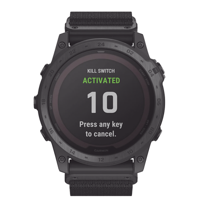 Reloj Garmin tactix® 7 – Pro Edition color negro en bisel de titanio,  multideporte con GPS ofrece funciones tácticas especializadas, así como mapas, música, funciones de entreno avanzadas.
