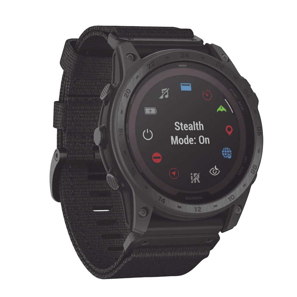 Reloj Garmin tactix® 7 – Pro Edition color negro en bisel de titanio,  multideporte con GPS ofrece funciones tácticas especializadas, así como mapas, música, funciones de entreno avanzadas.