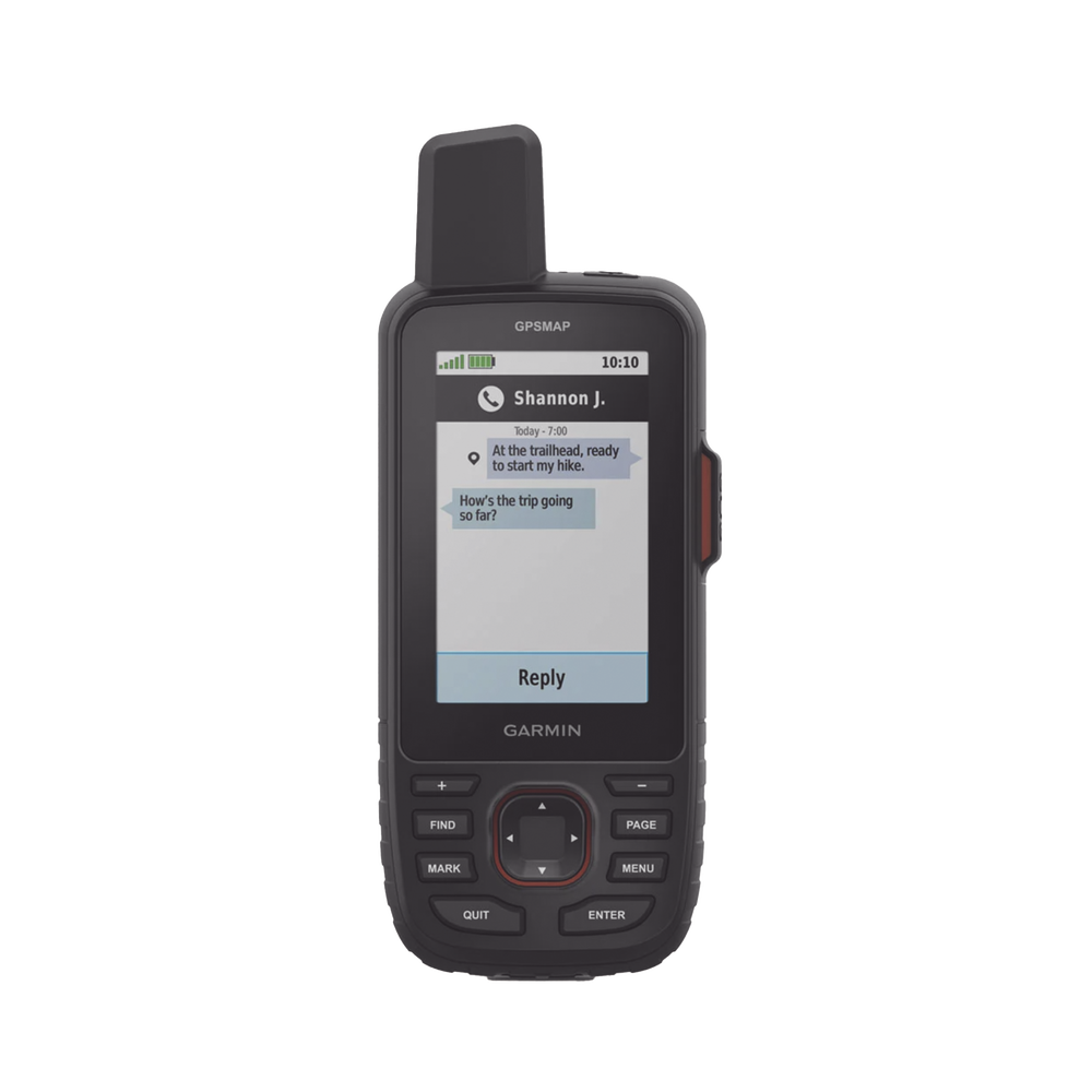 Navegador GPS Outdoor GPSMAP 67i / Pantalla TFT Transflectiva a Color 3″ / Resolución 240 x 400 Píxeles / Batería Recargable de Ión-Litio / Autonomía Hasta 840 Horas / IPX7 / MIL-STD-810 / Brújula de Tres Ej