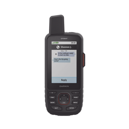 Navegador GPS Outdoor GPSMAP 67i / Pantalla TFT Transflectiva a Color 3″ / Resolución 240 x 400 Píxeles / Batería Recargable de Ión-Litio / Autonomía Hasta 840 Horas / IPX7 / MIL-STD-810 / Brújula de Tres Ej
