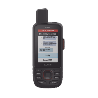 Navegador GPS Outdoor GPSMAP 67i / Pantalla TFT Transflectiva a Color 3″ / Resolución 240 x 400 Píxeles / Batería Recargable de Ión-Litio / Autonomía Hasta 840 Horas / IPX7 / MIL-STD-810 / Brújula de Tres Ej