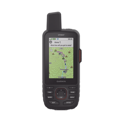 Navegador GPS Outdoor GPSMAP 67i / Pantalla TFT Transflectiva a Color 3″ / Resolución 240 x 400 Píxeles / Batería Recargable de Ión-Litio / Autonomía Hasta 840 Horas / IPX7 / MIL-STD-810 / Brújula de Tres Ej