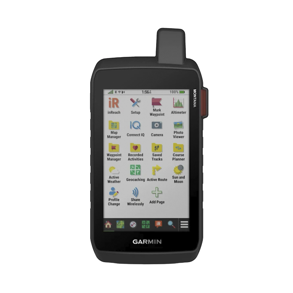 Navegador GPS Outdoor / Pantalla Táctil WVGA 5″ / Resolución 480 x 800 píxeles / Batería de Ion-Litio hasta 24 Horas / Resistencia IPX7 / MIL-STD-810 / Cámara 8 MP / Brújula de Tres Ejes / Compatible con Gar