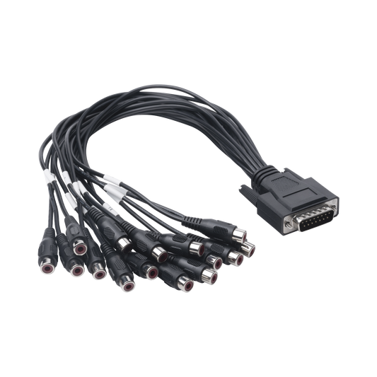 Adaptador de 15 Entradas de Audio para DVR´s epcom y HIKVISION