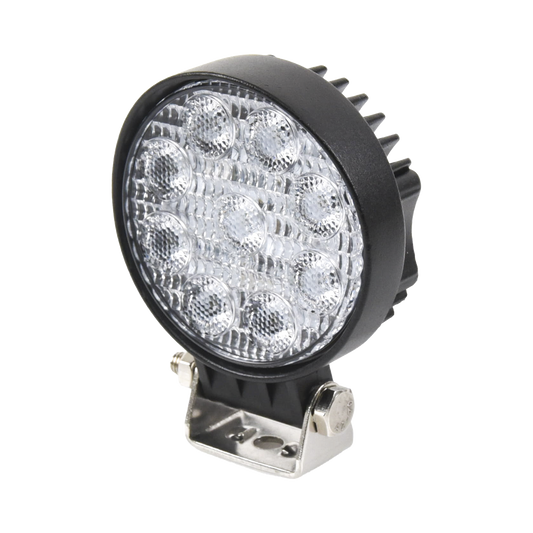 Luz de trabajo ultrabrillante, 9 LED, 1500 lumen, 12-24 Vcc