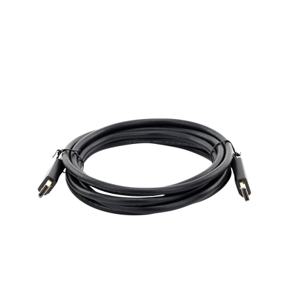 Cable DisplayPort 1.2 Macho a Macho | Longitud 3 Metros (9.84 Pies) | Versión DP1.2 | Soporta 4K@60Hz; 2K@144Hz | Soporta 3D | Color Profundo de 8 y 10 Bits | Blindaje Interno Múltiple | Cobre Estañado 28AWG | Botón de Liberación