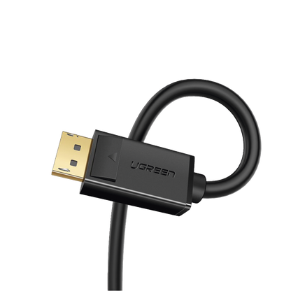 Cable DisplayPort 1.2 Macho a Macho | Longitud 5 Metros (16.40 Pies) | Versión DP1.2 | Soporta 4K@60Hz; 2K@144Hz | Soporta 3D | Color Profundo de 8 y 10 Bits | Blindaje Interno Múltiple | Cobre Estañado 28AWG | Botón de Liberación