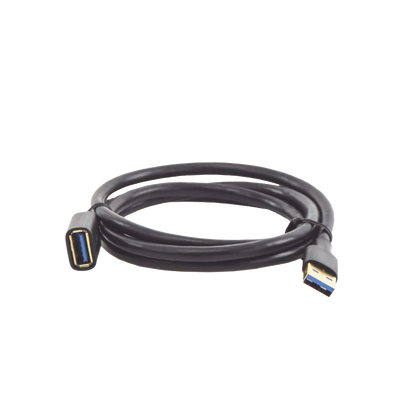 Cable Extensor USB 3.0 / 1 Metro / Macho-Hembra / 5 Gbps / Ultra Durabilidad / Núcleo de cobre estañado 28/22 AWG / Blindaje interior múltiple / Ideal para teclado, mouse , etc.