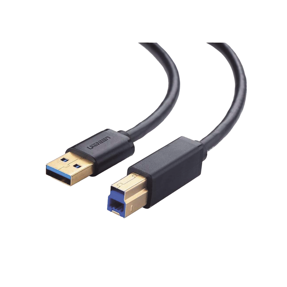 Cable USB-A 3.0 macho a USB-B macho / Ideal para Impresora, Escáner, Pianos, Barras de sonido, etc. / Plug & Play / Compatibilidad Universal / 2 metros