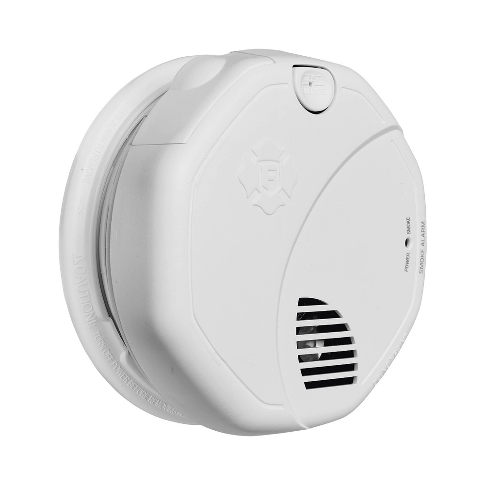 Alarma de Humo con Interconexión Inalámbrica / Advertencia de Voz con Ubicación / Sensor Fotoeléctrico / Baterías AA Reemplazables / 85 dB a 10 pies / Rango de Temperatura 4.4°C a 37.8°C / Cumple UL217