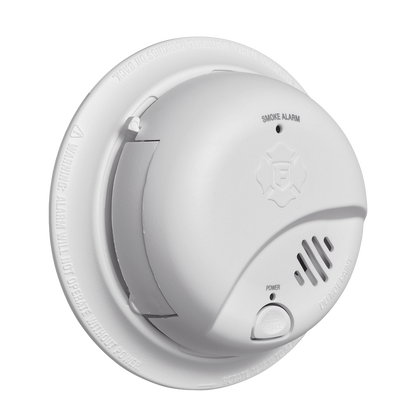 Detector de Humo Autónomo, No Requiere Panel, Con Botón para Silenciar, Sensor por Ionización