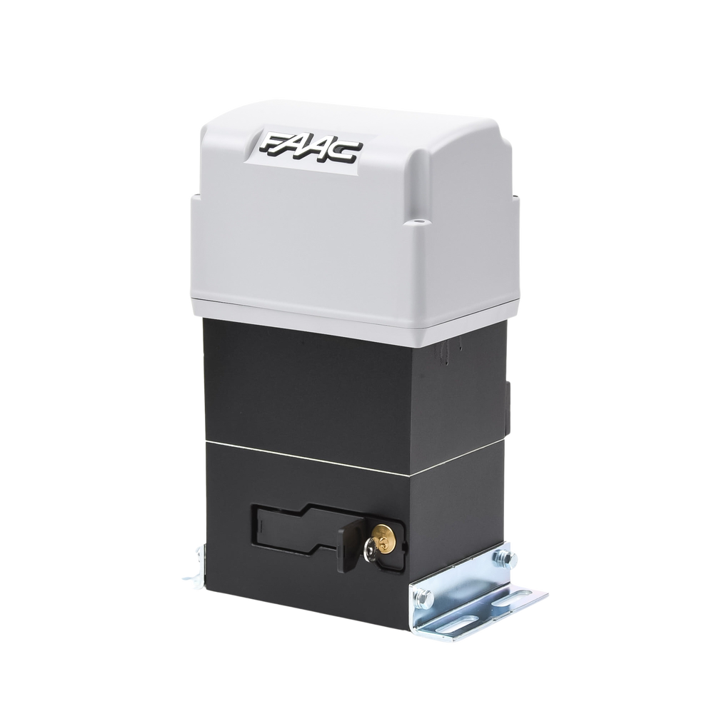 Operador FAAC 844 ER de Uso Intensivo Para Puertas Corredizas de 1800 Kg y Hasta 40 Metros / Voltaje de Operación 220V