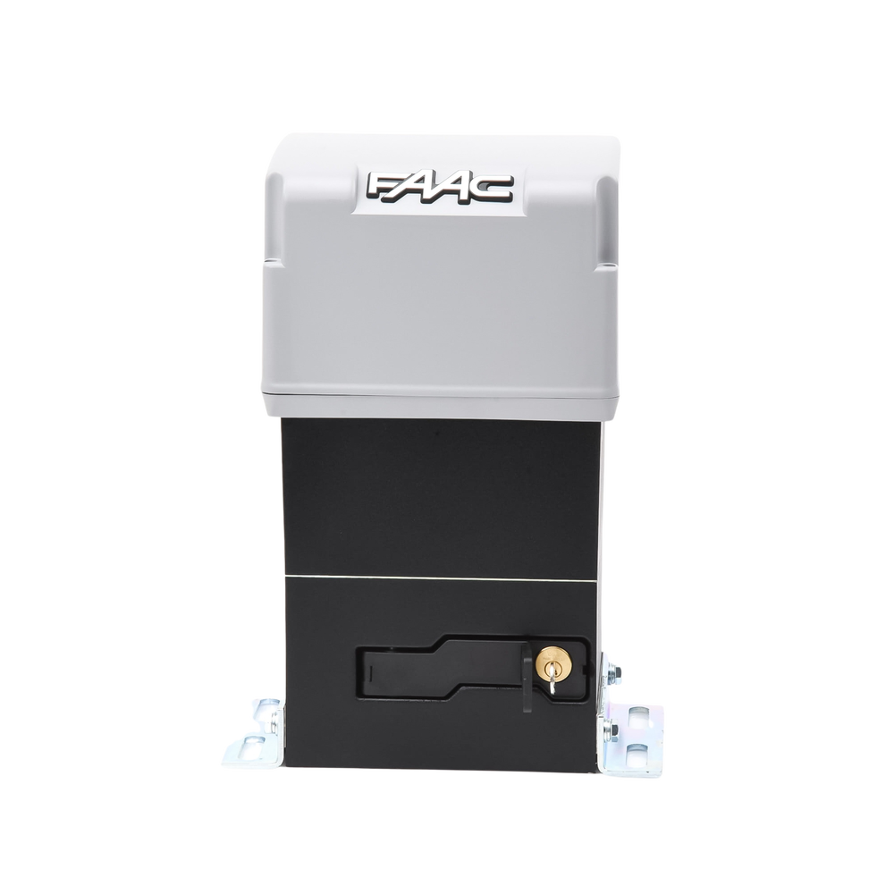 Operador FAAC 844 C de Uso Intensivo Para Puertas Corredizas de 1800 Kg y Hasta 40 Metros / Voltaje de Operación 220V