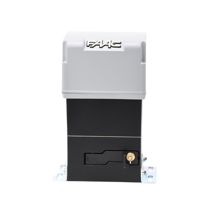Operador FAAC 844 C de Uso Intensivo Para Puertas Corredizas de 1800 Kg y Hasta 40 Metros / Voltaje de Operación 220V