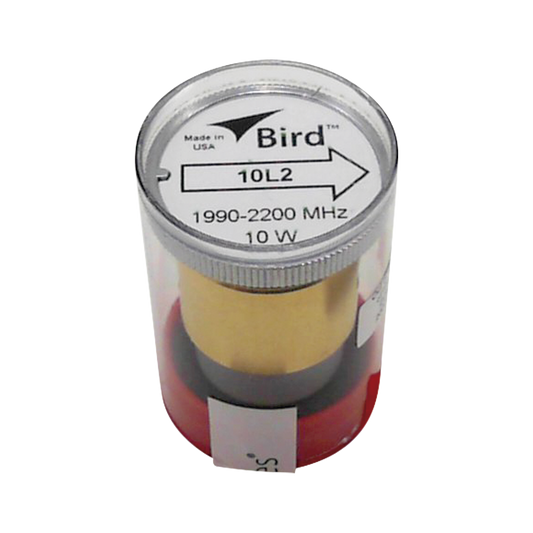 Elemento de 10 Watt en linea 7/8" para Wattmetro BIRD 43 en Rango de Frecuencia de 1990-2200 MHz.