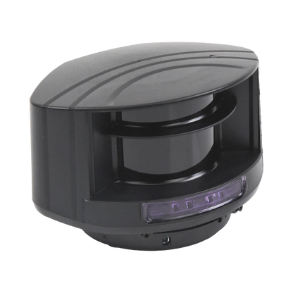 Sensor láser de seguridad para portones / barreras / puertas rápidas / Alternativa segura al uso de fotoceldas / Protege áreas de 10 x 10 m / Campo de protección ajustable