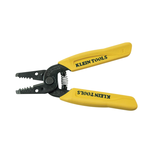 Pinza Klein Peladora y Cortadora de Cable Solido AWG 10-18.