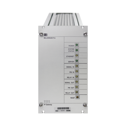 Interfaz Millennium IP para gestión de avisos y música por redes Ethernet por Streaming