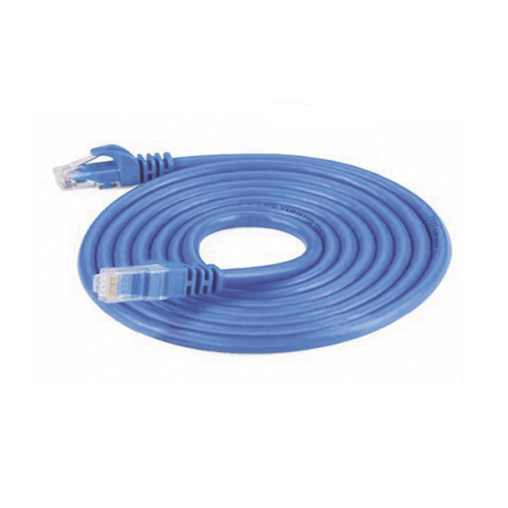 Cable de Parcheo UTP Cat6 / 15m / Azul