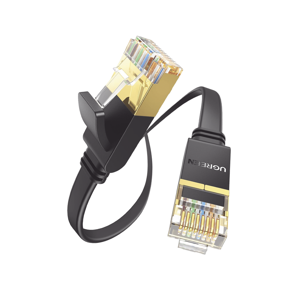 Cable Ethernet Plano Cat7 U/FTP 10 Gigabit 600MHz 1 Metro (3.28 Pies)