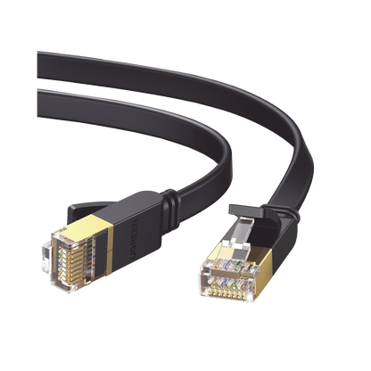 Cable Ethernet Plano Cat7 U/FTP 10 Gigabit 600MHz 1 Metro (3.28 Pies)