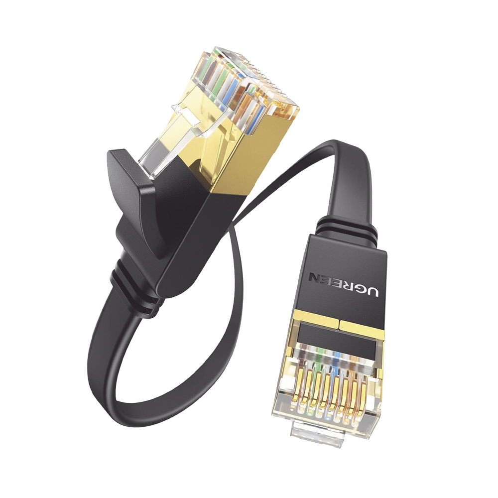 Cable Ethernet Plano Cat7 U/FTP 10 Gigabit 600MHz 2 Metros (6.56 Pies)