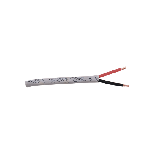 Bobina de 305 Metros de Alambre / 2 x 14 AWG / Tipo CM-CL2 / Color Gris / Aplicaciones de Alarmas de Intrusión y Automatización