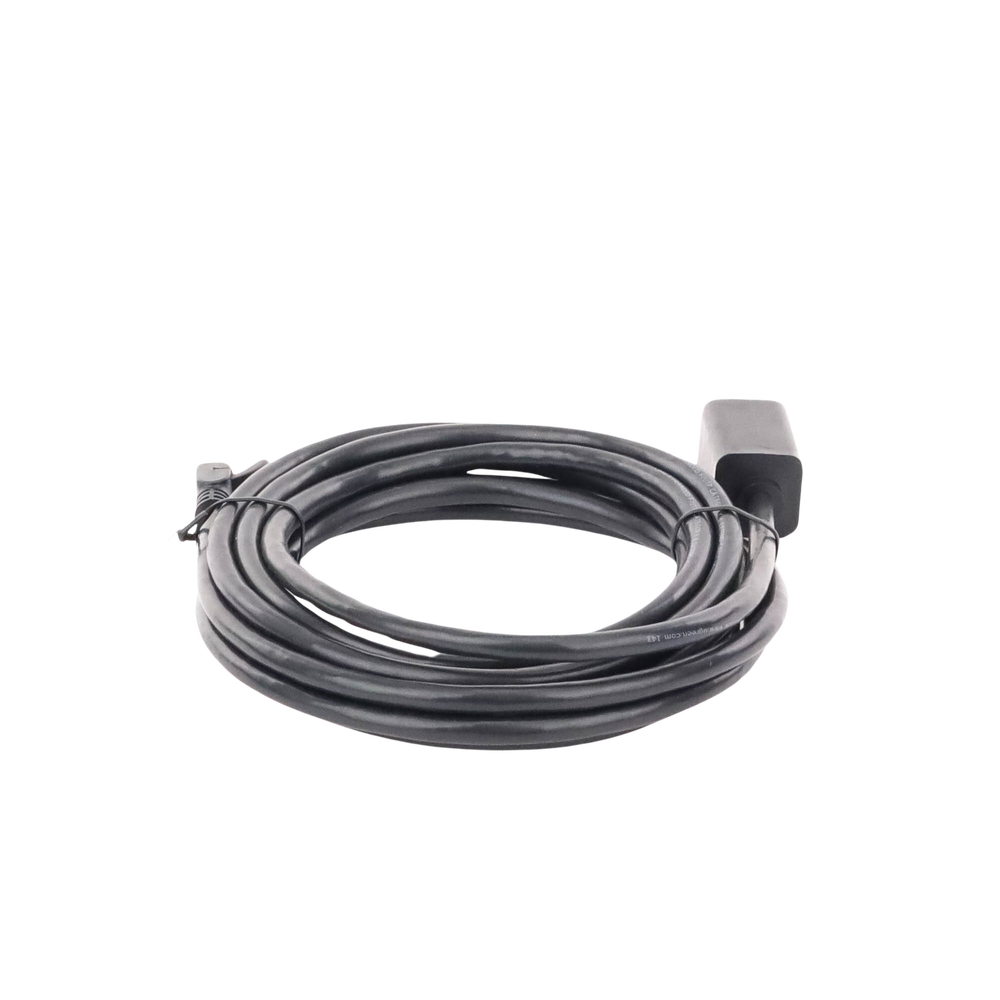 Cable de Extensión Cat6 RJ45 F/UTP / Macho a Hembra / 3 Metros (9.84 Pies) / Método de Conexión 568B / Velocidad de Transmisión 1000Mbps / Ancho de Banda del Canal 250MHz / Caja de Cobre / Negro