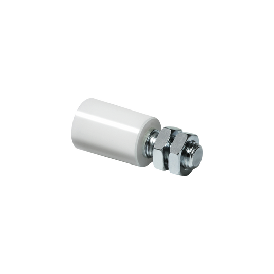 Rodillo de Nylon 30mm / Con Cuerpo de Acero Galvanizado Resistente a la Corrosión