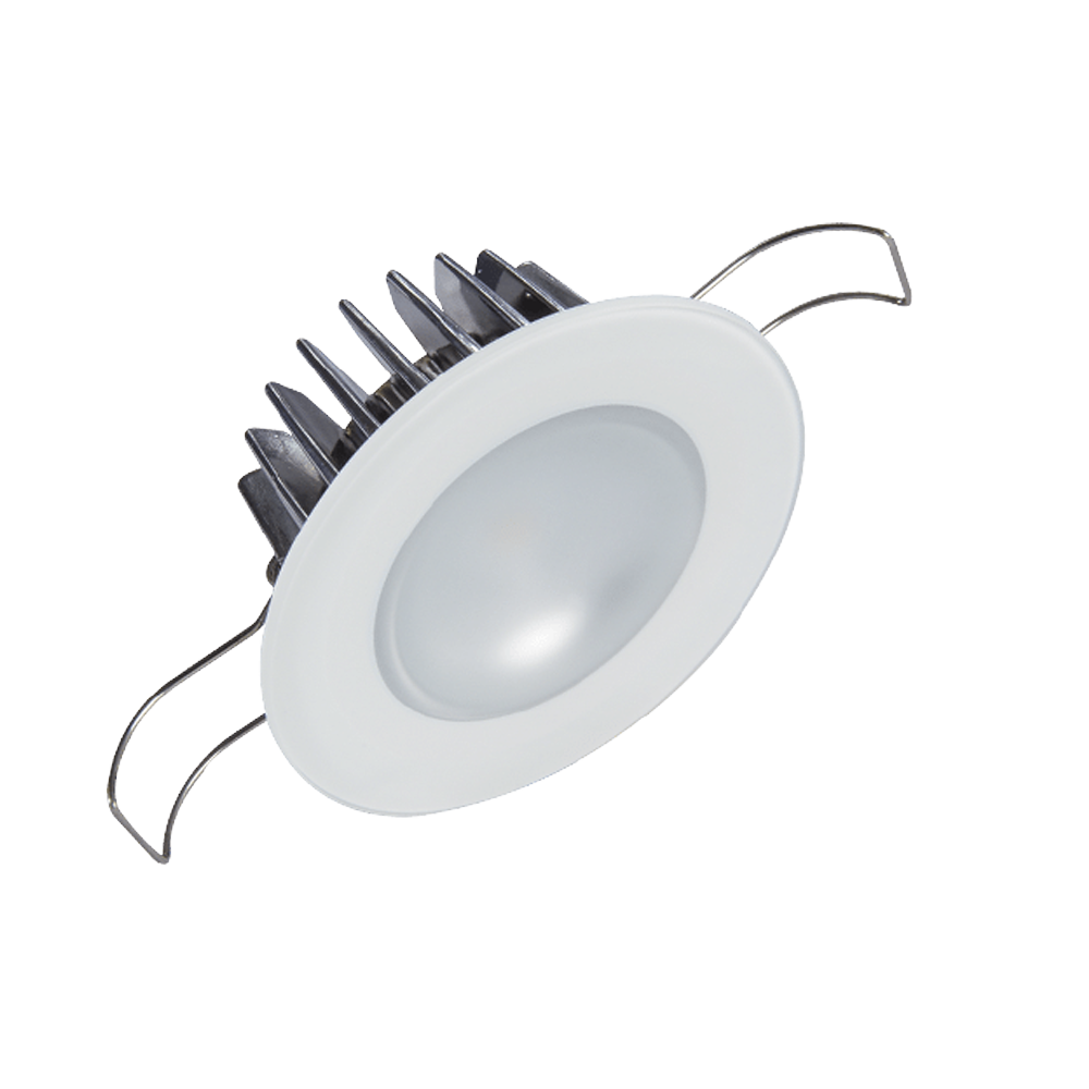 Luz led marina Mirage, emite luz color blanco, rojo y azul de 380 lúmenes para uso interior y exterior con grado de protección IP67.
