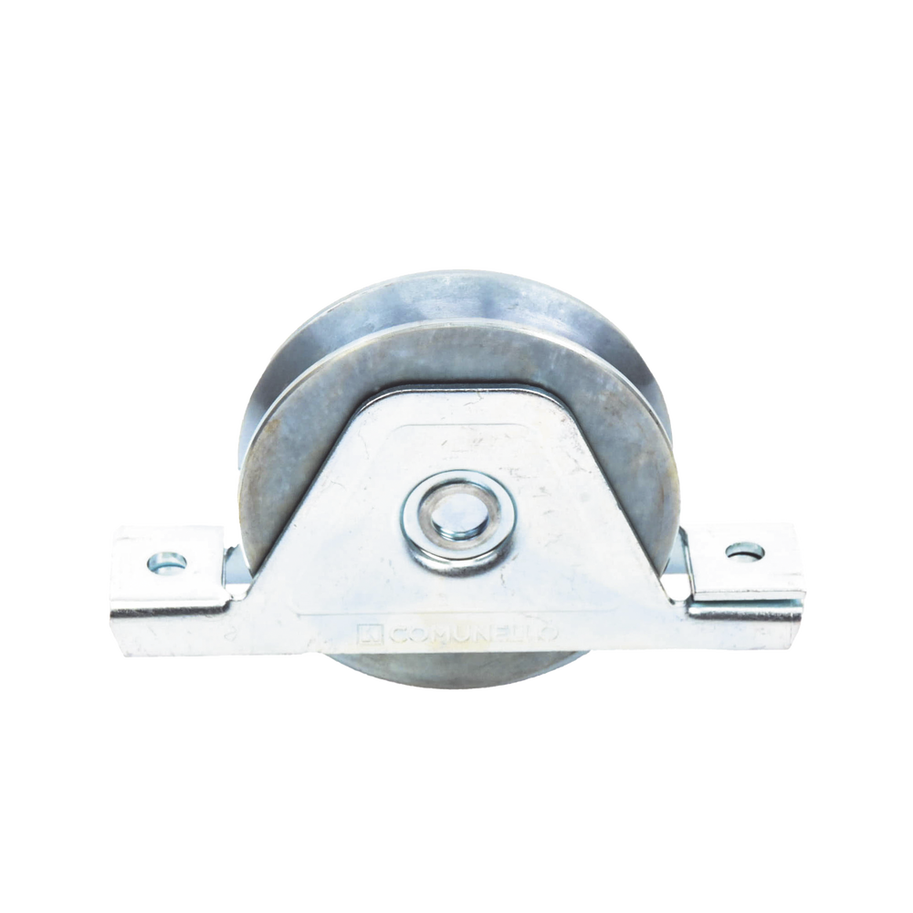 336V - Rueda de 10 cm / Capacidad Para Puertas de Hasta 380 kg / Canal Tipo "V"