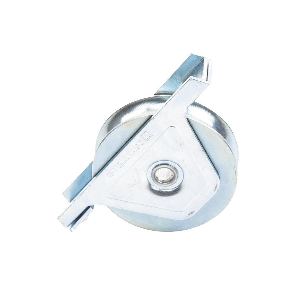 338 - Rueda de 12 cm / Capacidad Para Puertas de Hasta 400 kg / Canal Tipo "U"