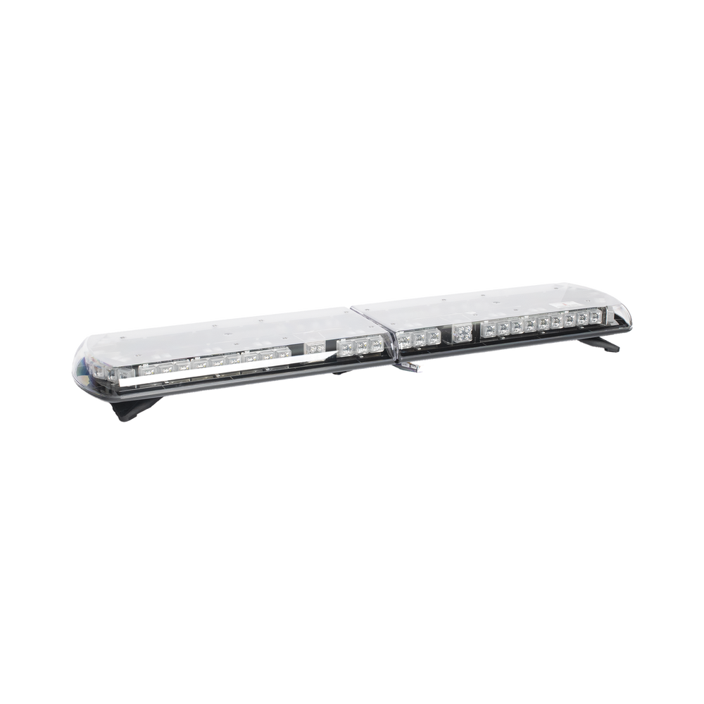 Torreta 48" Serie 12 con 88 LED, Dual color rojo/claro, ideal para equipar ambulancias y unidades de bomberos