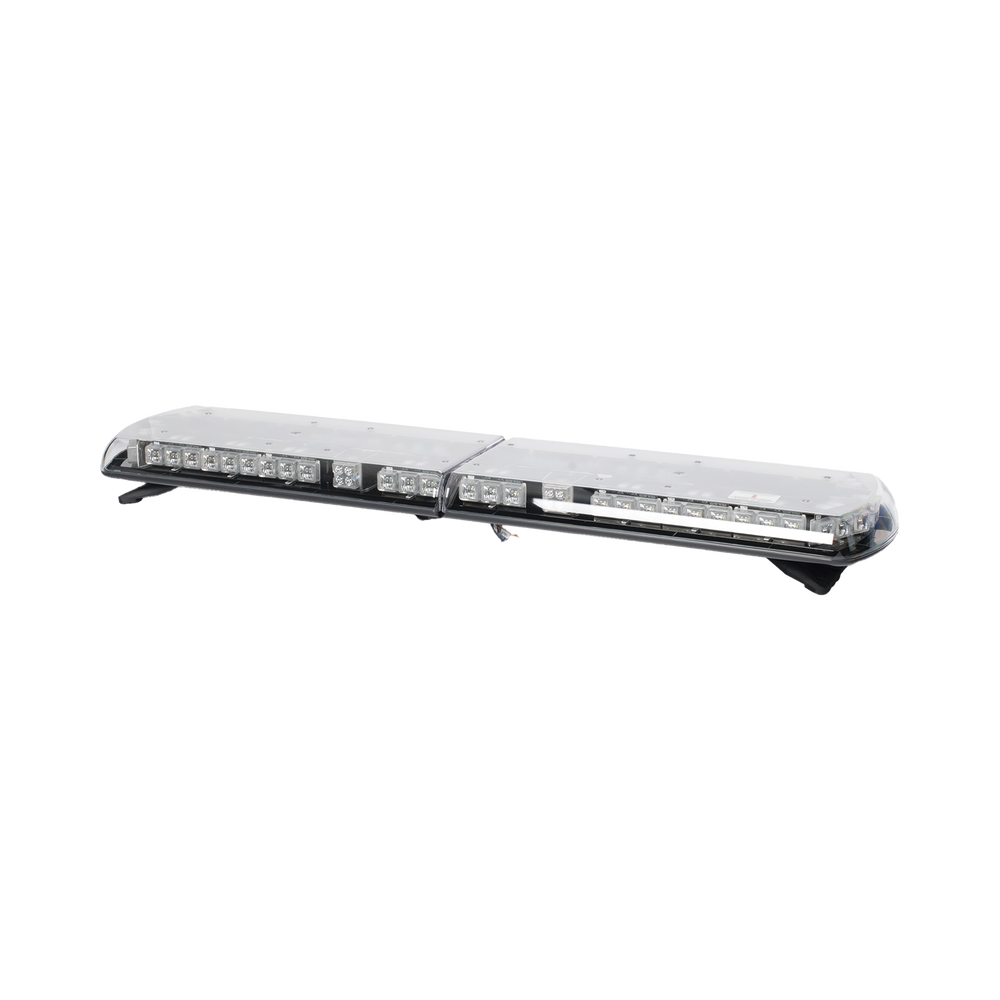 Torreta 48" Serie 12 con 88 LED, Dual color rojo/claro, ideal para equipar ambulancias y unidades de bomberos