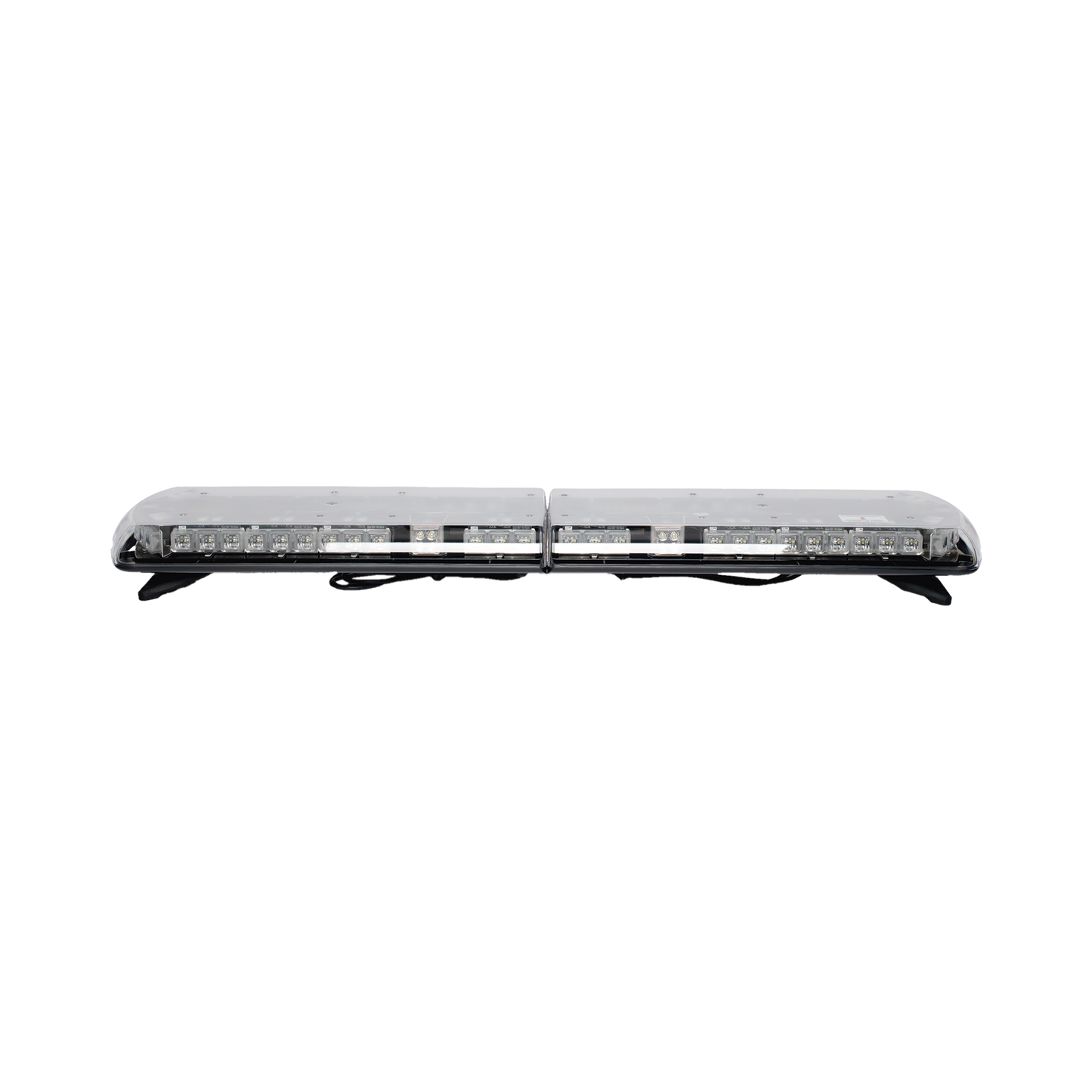 Barra de luces LED de 48", 88 LED, dual color rojo/claro, ideal para equipar ambulancias y unidades de bomberos